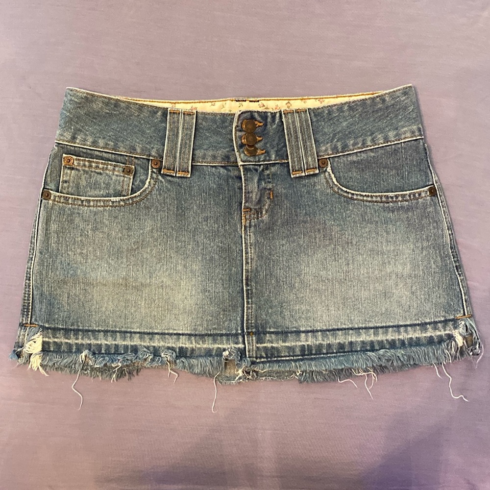 Abercrombie & Fitch Jean Skirt